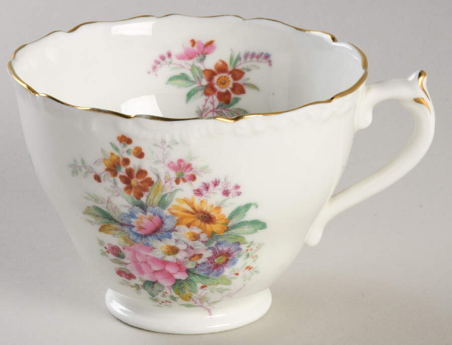 Fragrance (9504, Raised Edge) Footed Cup by Coalport-1