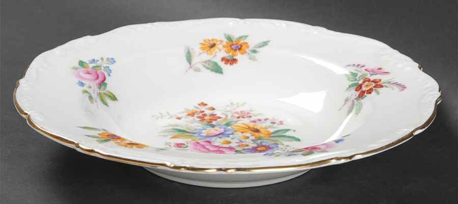 Fragrance (9504, Raised Edge) Large Rim Soup Bowl by Coalport-1
