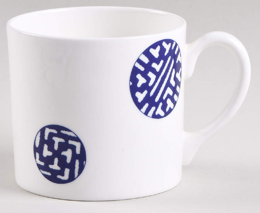 Fretwork Blue (Canton) Mug by Coalport-1