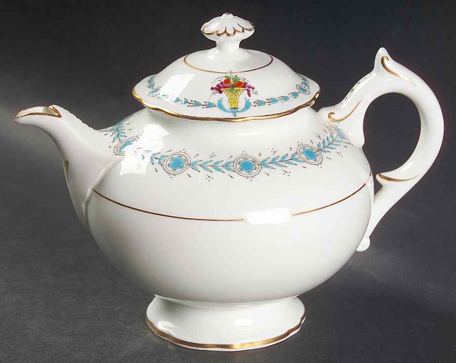 Geneva (Athens Shape) Small Teapot & Lid by Coalport-1