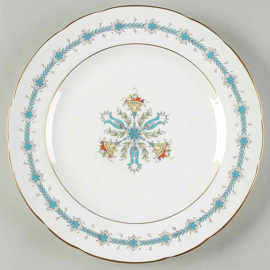 Geneva (Athens Shape) 12" Chop Plate (Round Platter) by Coalport-1