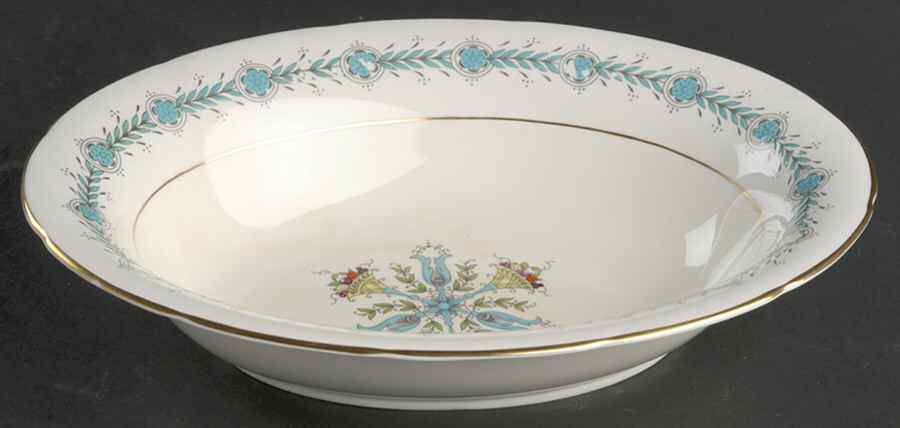 Geneva (Athens Shape) 9" Oval Vegetable Bowl by Coalport-1
