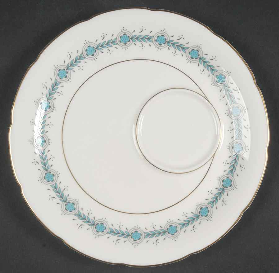 Geneva (Athens Shape) Snack Plate by Coalport-1
