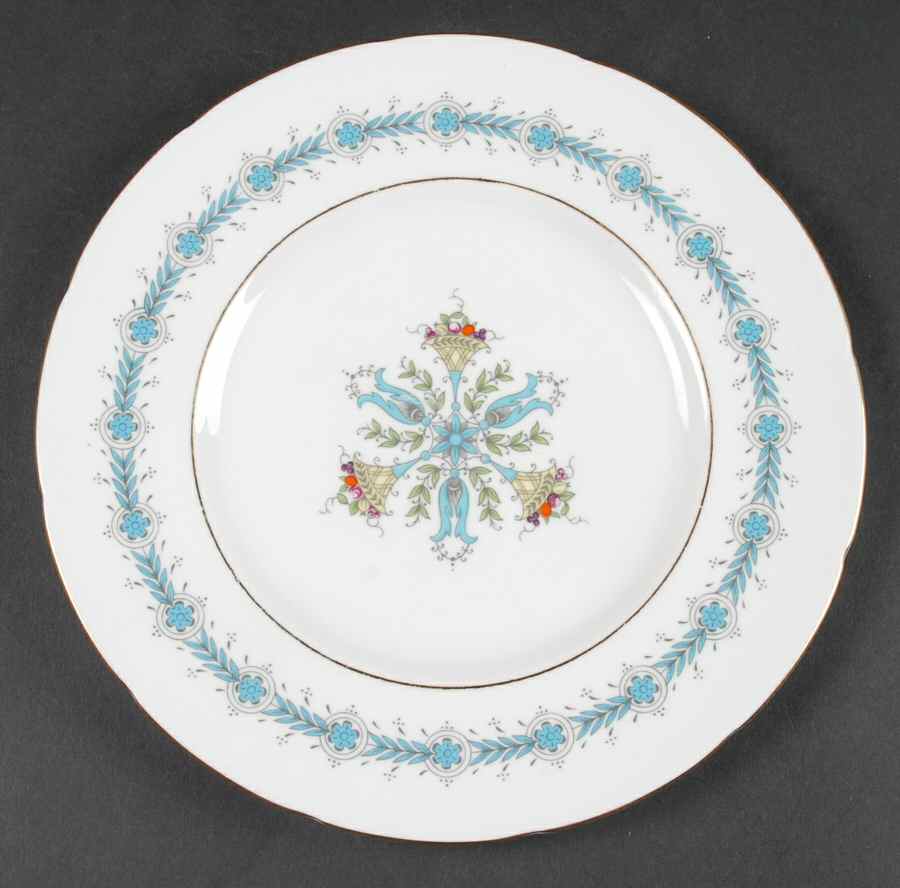 Geneva (Athens Shape) Luncheon Plate by Coalport-1