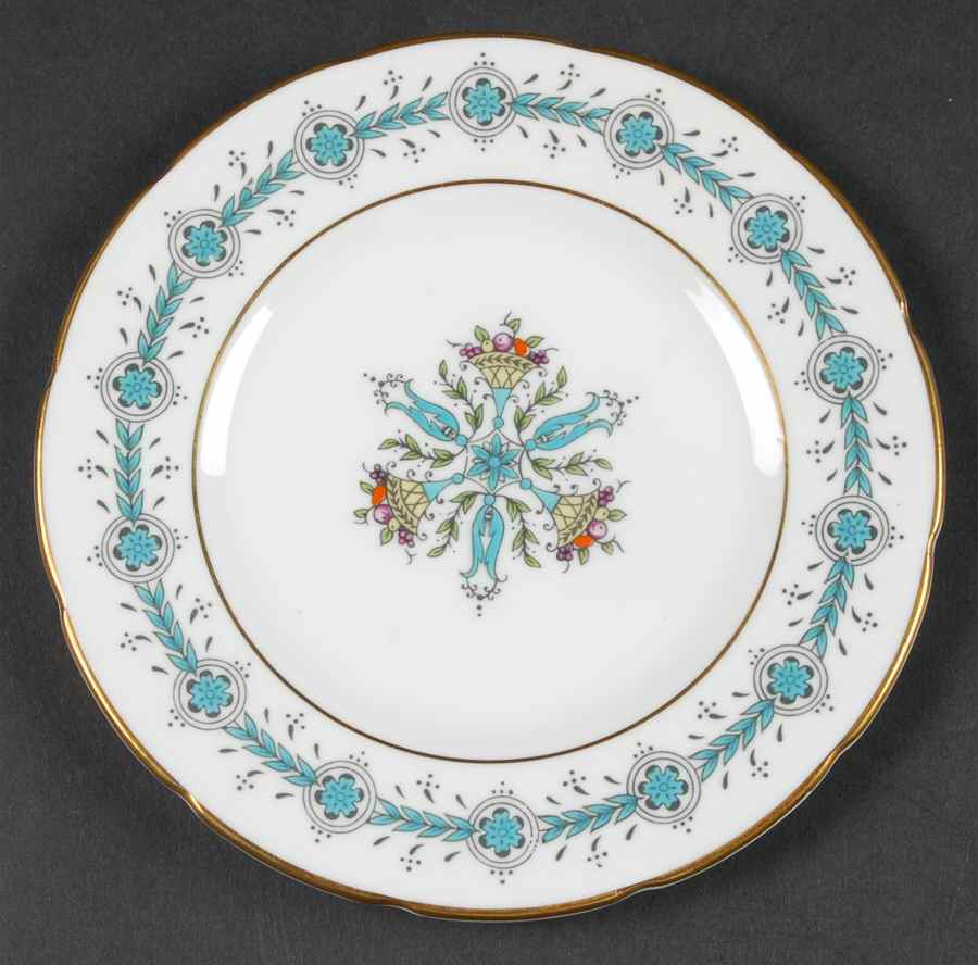 Geneva (Athens Shape) Bread & Butter Plate by Coalport-1