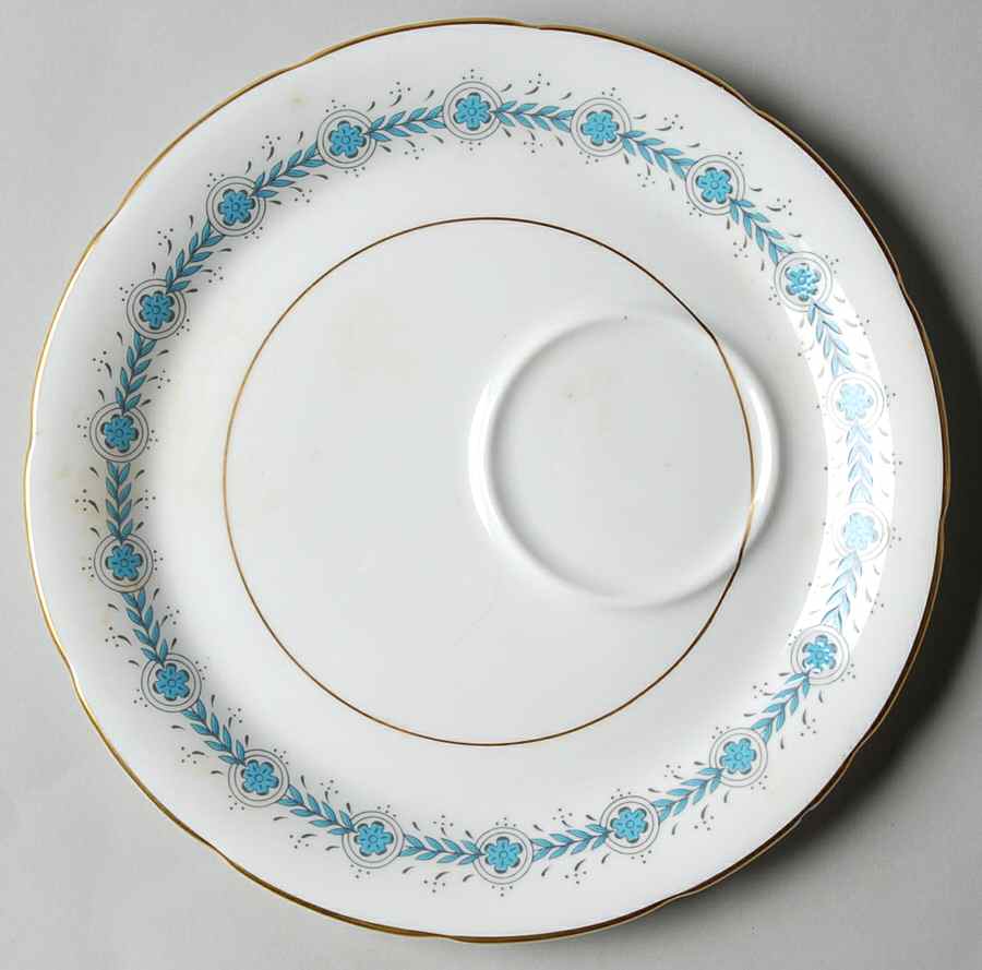Geneva (Athens Shape) Snack Plate by Coalport-1