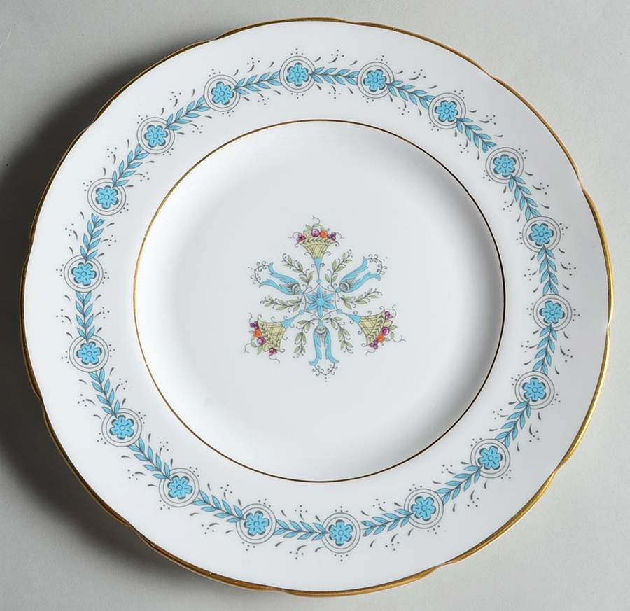 Geneva (Athens Shape) Salad Plate by Coalport-1