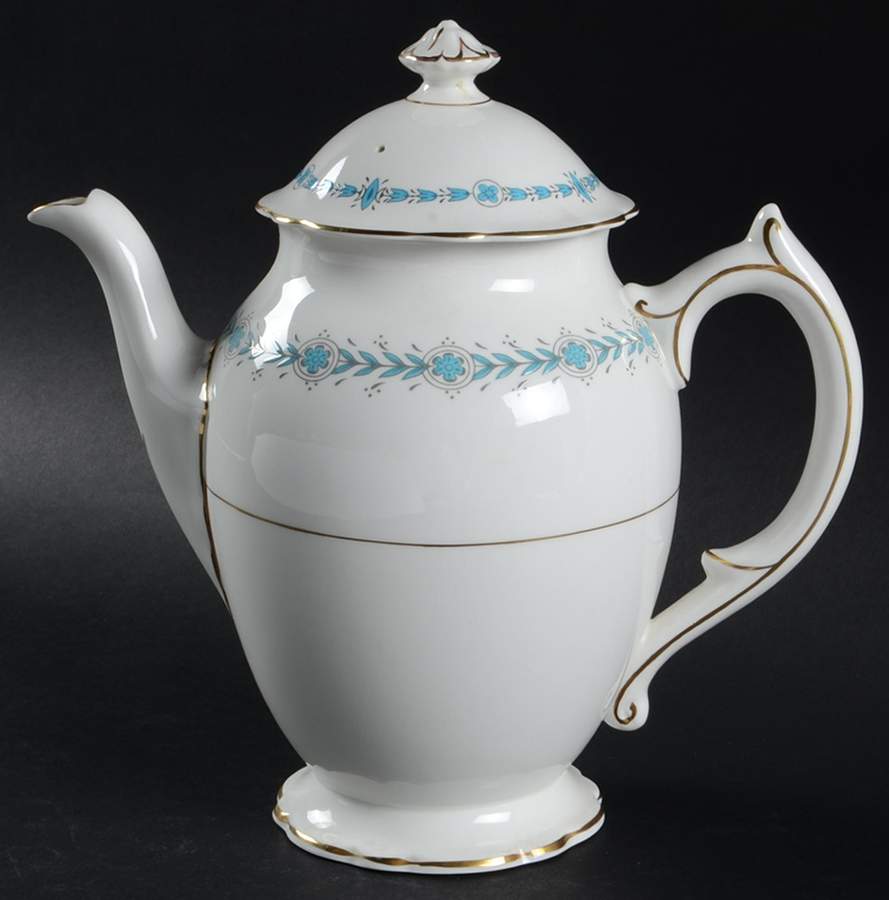 Geneva (Athens Shape) Coffee Pot & Lid by Coalport-1