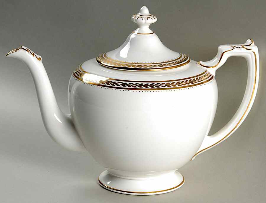 Golden Melody Teapot & Lid by Coalport-1