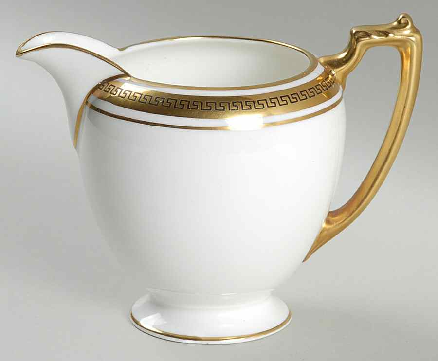 Greek Key Creamer by Coalport-1