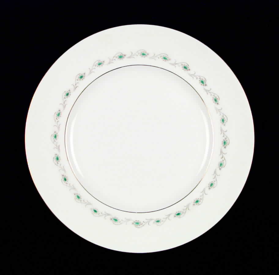 Harrington Turquoise Dinner Plate by Coalport-1