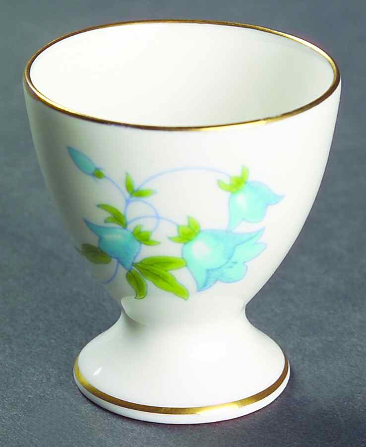 Harebell Turquoise Single Egg Cup by Coalport-1