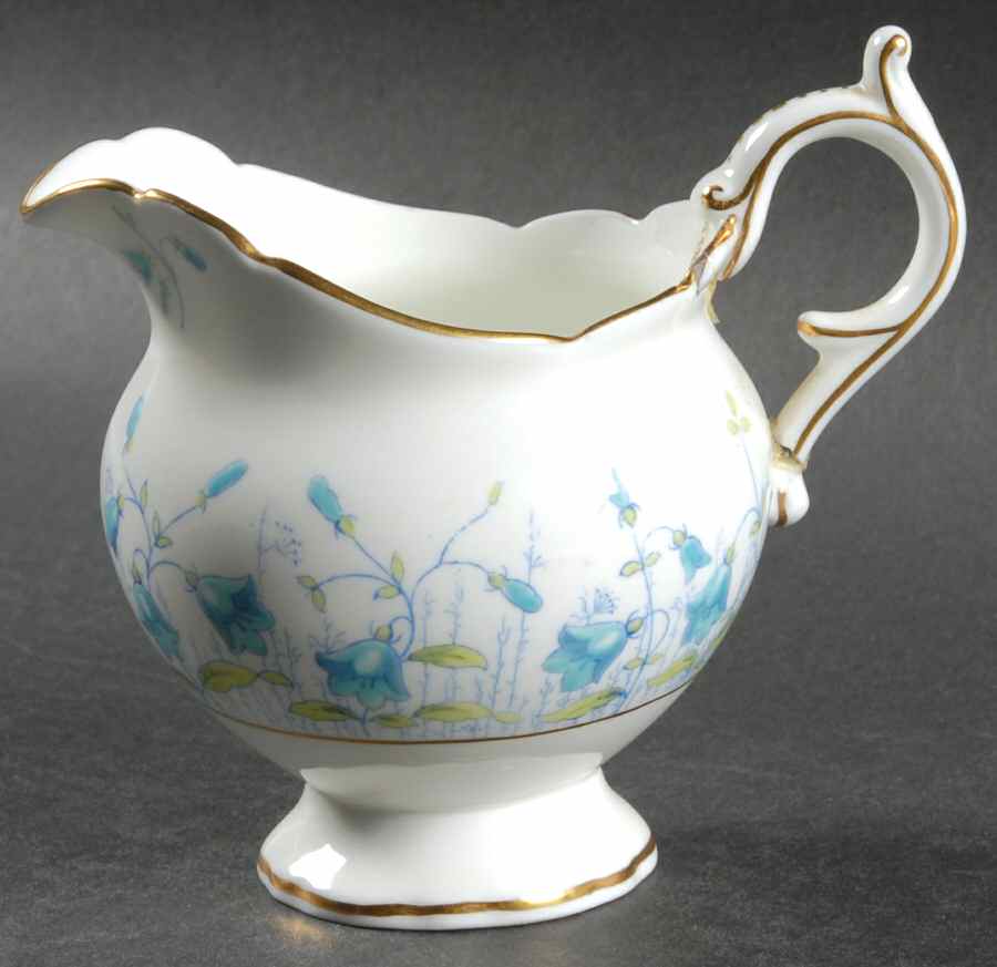 Harebell Turquoise Creamer by Coalport-1