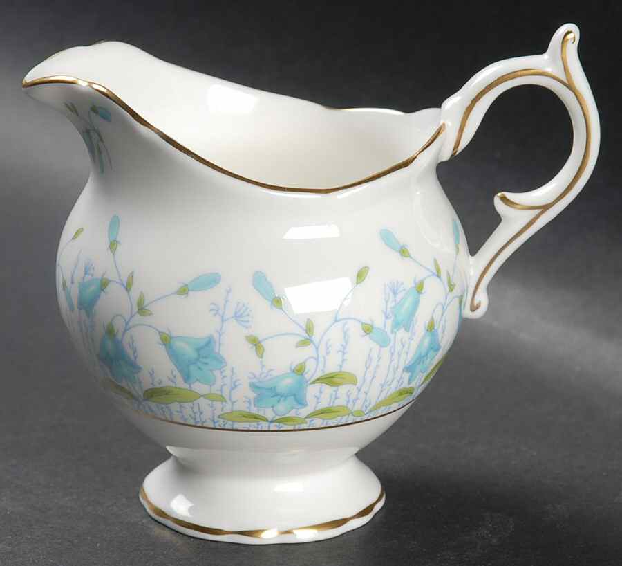 Harebell Turquoise Creamer by Coalport-1