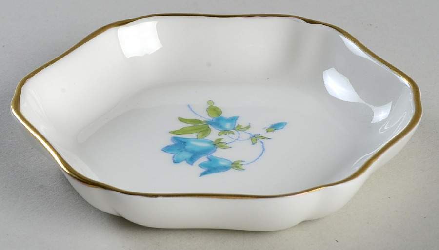 Harebell Turquoise 4" Ashtray by Coalport-1