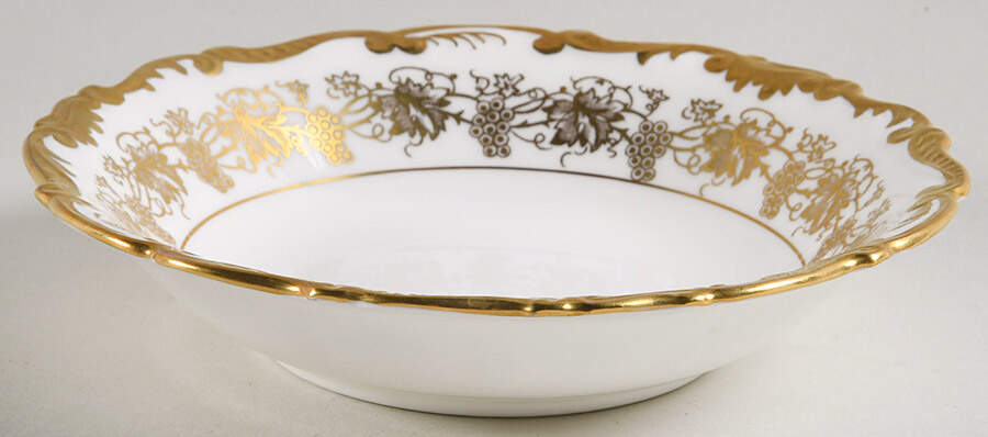 Hazelton White Coupe Cereal Bowl by Coalport-1