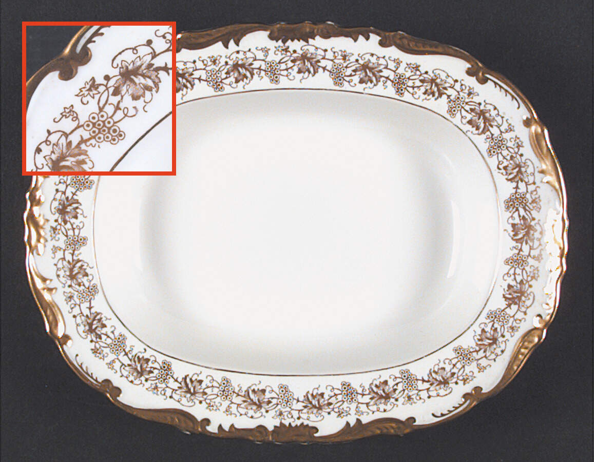 Hazelton White 9" Rectangular Vegetable Bowl by Coalport-1
