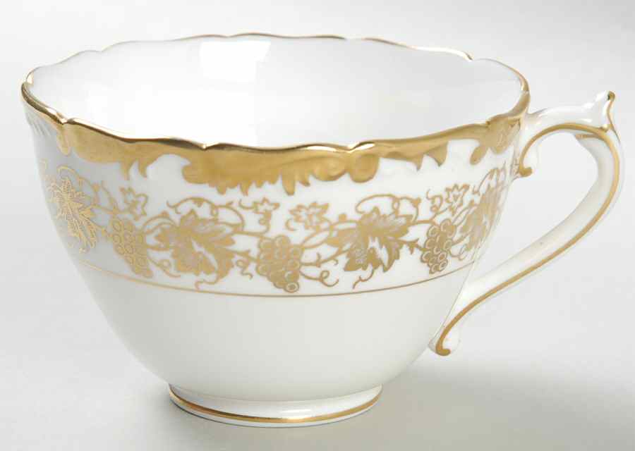Hazelton White Footed Cup by Coalport-1