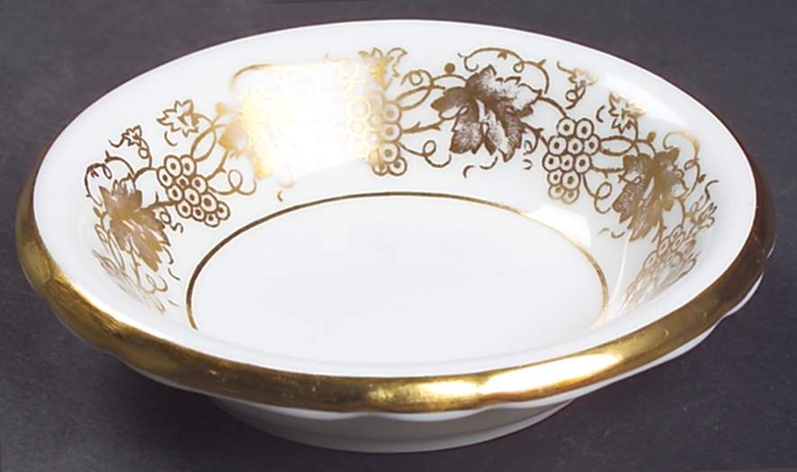 Hazelton White Butter Pat by Coalport-1