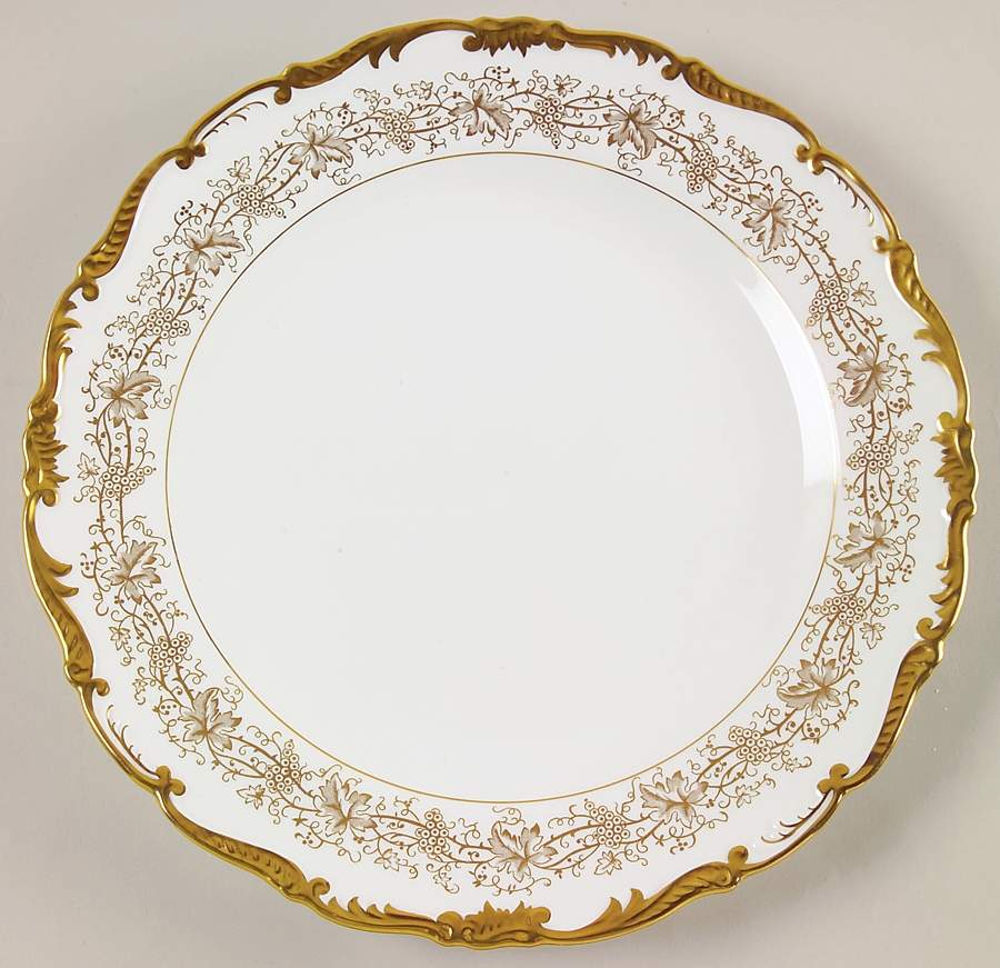 Hazelton White 12" Chop Plate (Round Platter) by Coalport-1