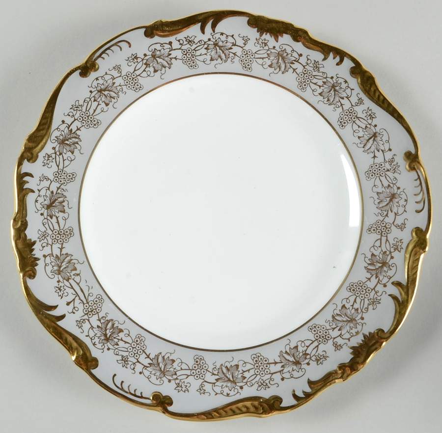 Hazelton Grey Salad Plate by Coalport-1