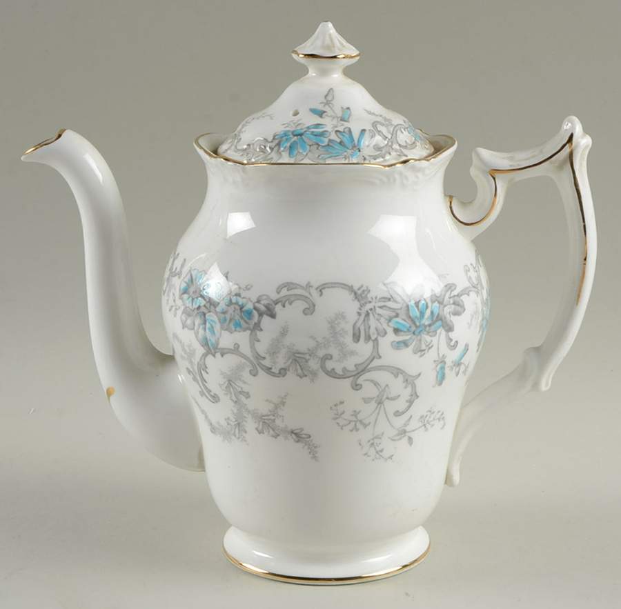 Heirloom Mini Coffee Pot & Lid by Coalport-1
