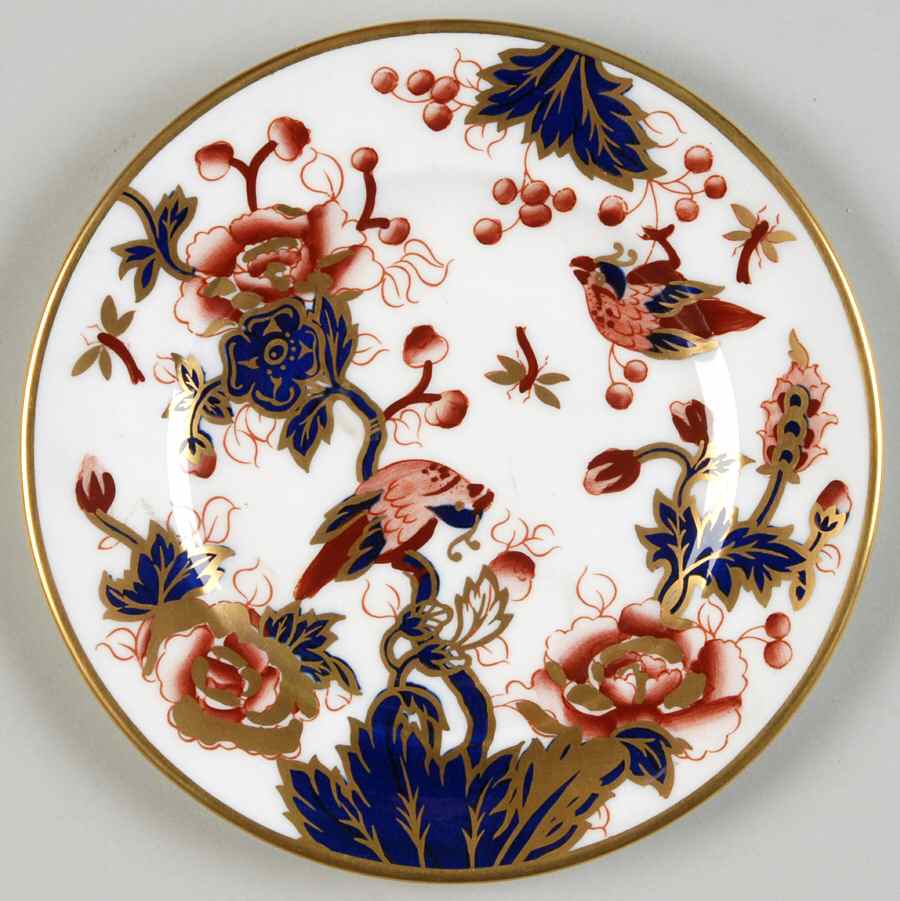 Hong Kong (New Backstamp, Mauve Flowers) Bread & Butter Plate by Coalport-1