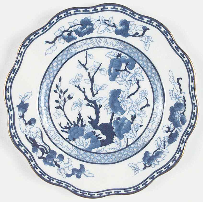 Indian Tree Blue Salad Plate by Coalport-1