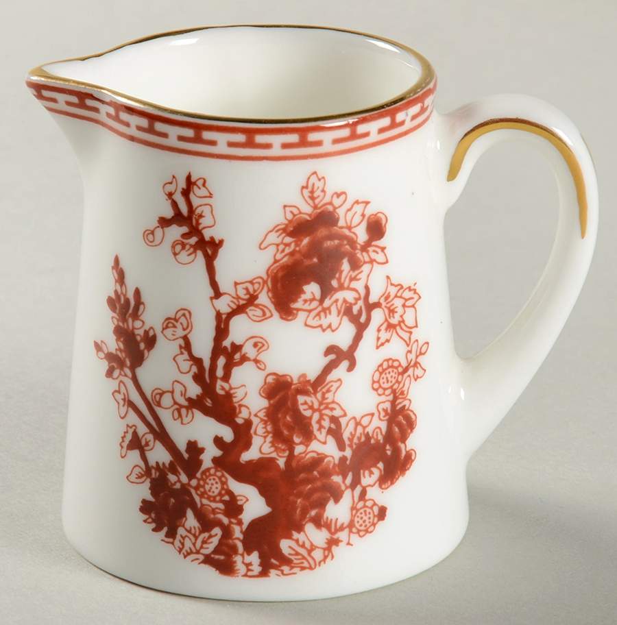 Indian Tree Coral (Scalloped) Toy Pitcher by Coalport-1