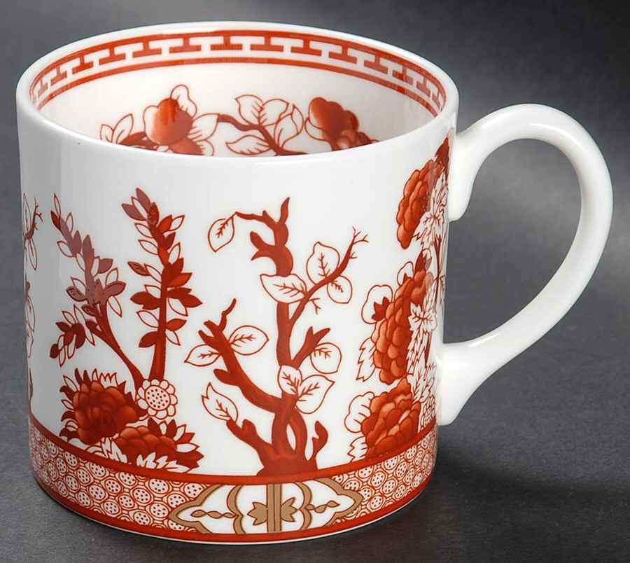 Indian Tree Coral (Scalloped) Mug by Coalport-1