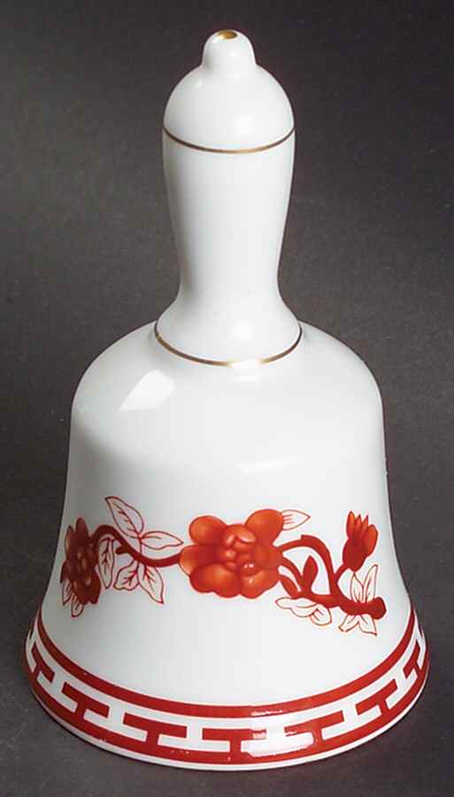 Indian Tree Coral (Scalloped) Bell by Coalport-1