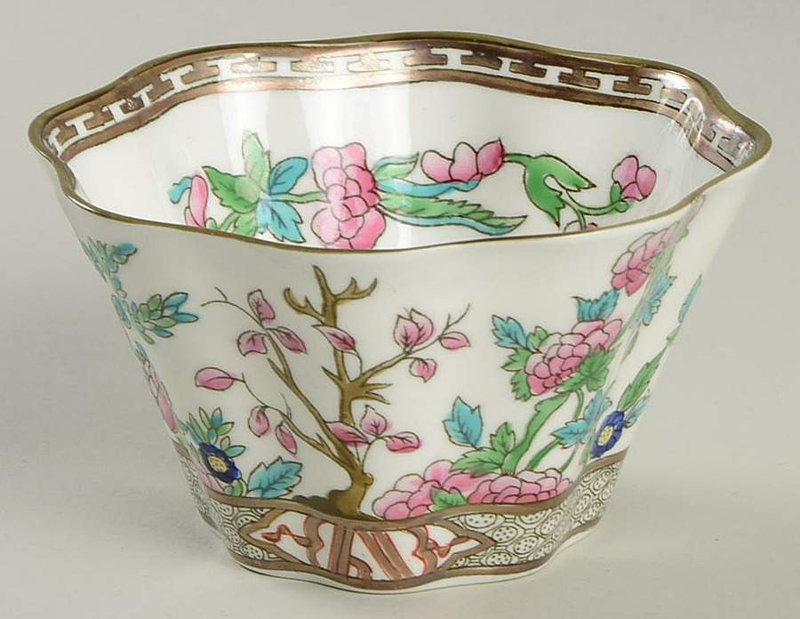 Indian Tree Multicolor (Scalloped, Older) Open Sugar Bowl by Coalport-1