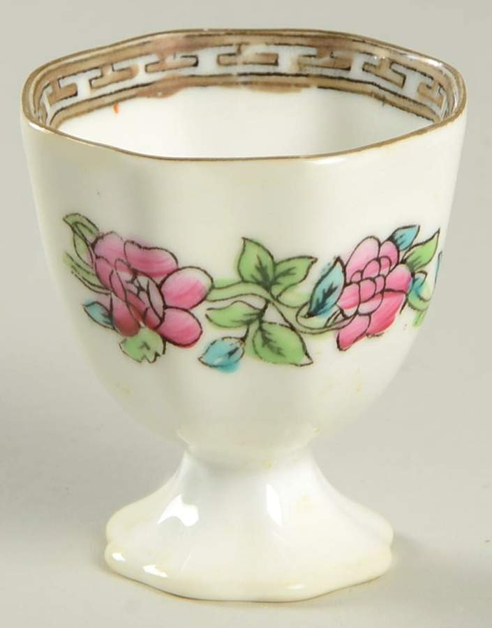 Indian Tree Multicolor (Scalloped, Older) Single Egg Cup by Coalport-1