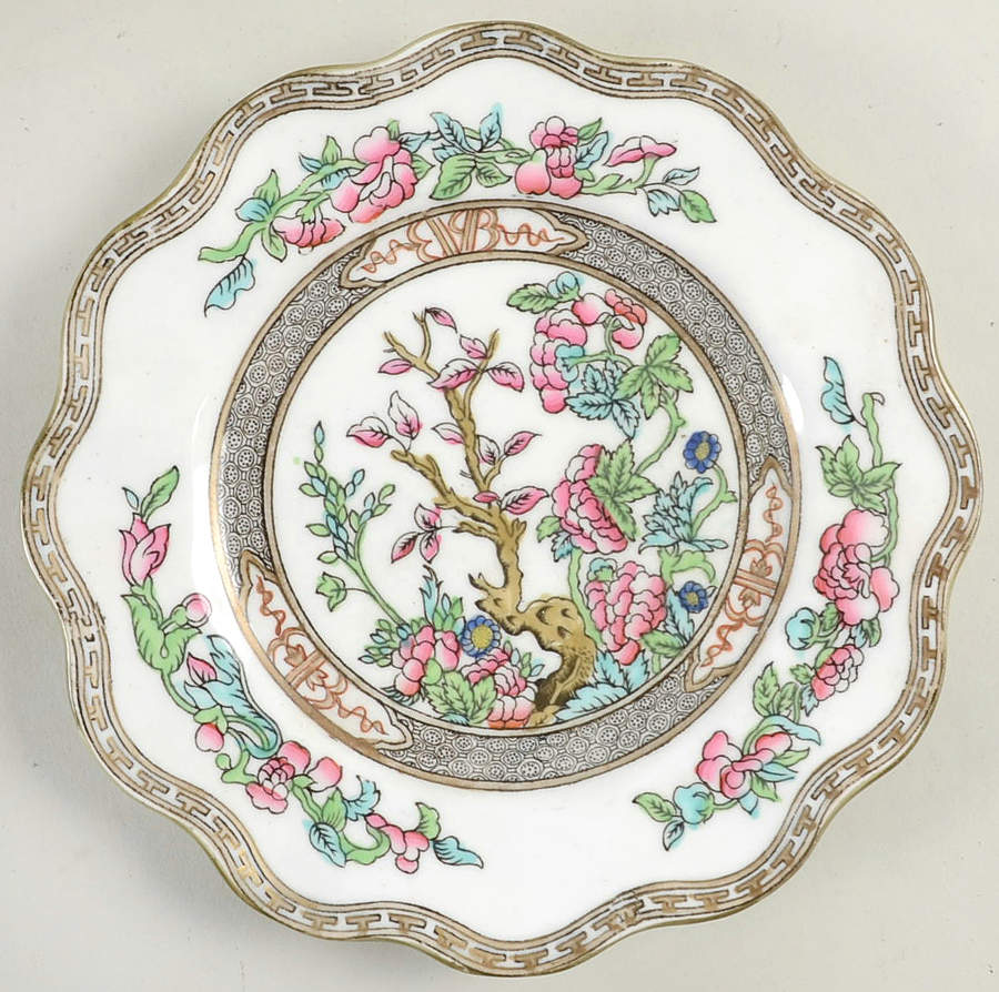 Indian Tree Multicolor (Scalloped, Older) Dessert/Pie Plate by Coalport-1