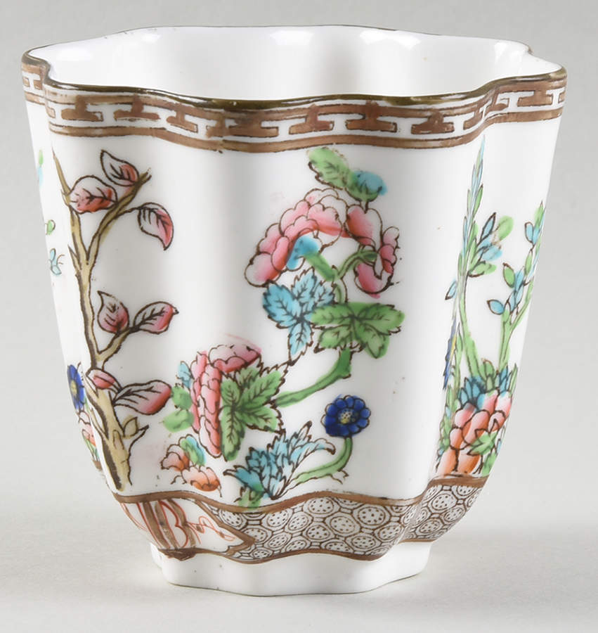 Indian Tree Multicolor (Scalloped, Older) Posey Pot by Coalport-1