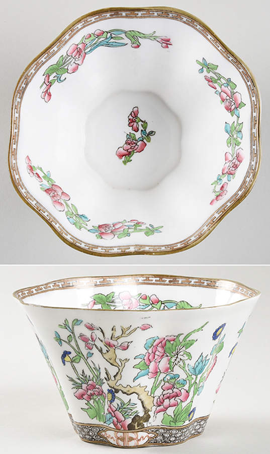 Indian Tree Multicolor (Scalloped, Older) 6" Scalloped Bowl by Coalport-1