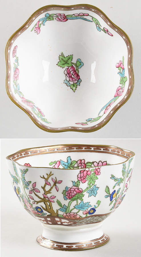 Indian Tree Multicolor (Scalloped, Older) 4" Scalloped Bowl by Coalport-1