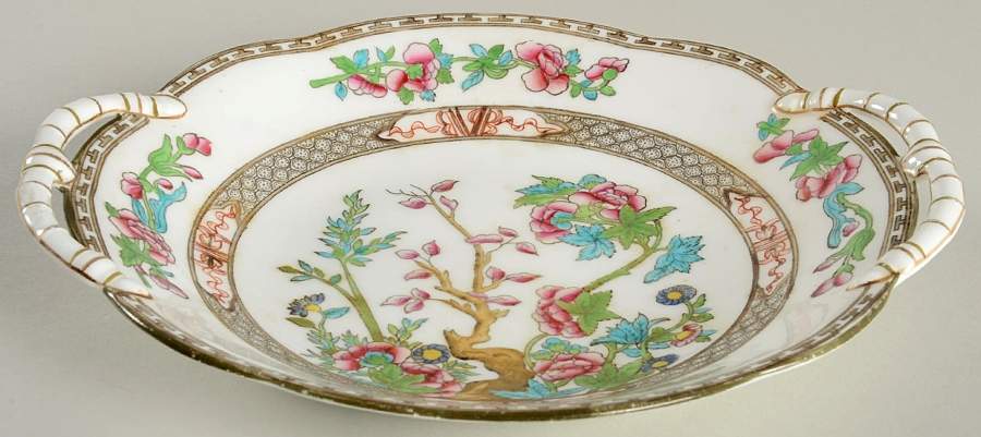 Indian Tree Multicolor (Scalloped, Older) Windsor Sweet Dish 9"Windsor Sweet Dish 9" by Coalport-1