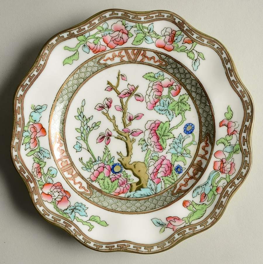 Indian Tree Multicolor (Scalloped, Older) Salad Plate by Coalport-1