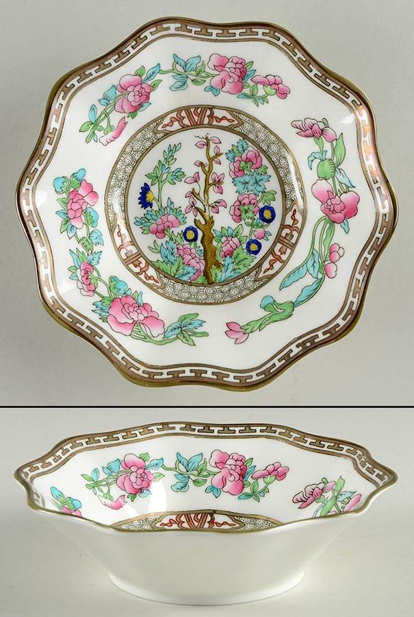 Indian Tree Multicolor (Scalloped, Older) Coupe Cereal Bowl by Coalport-1