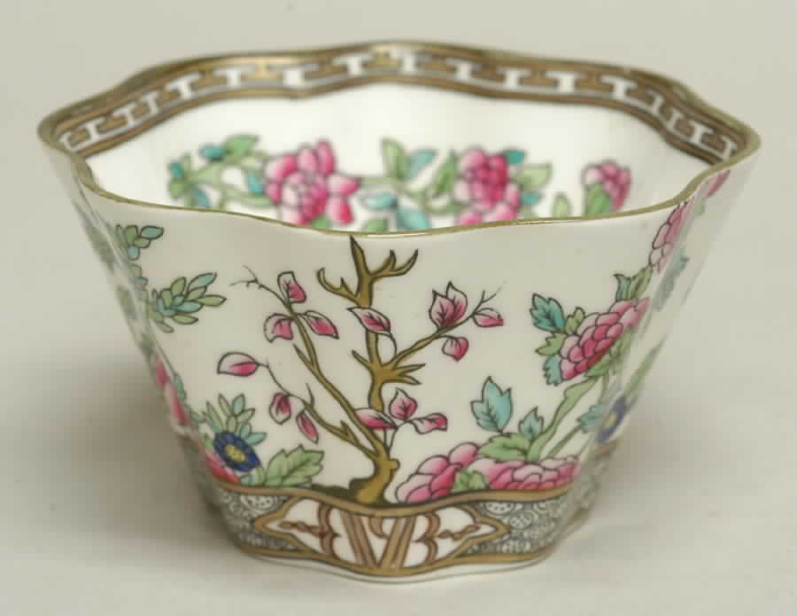 Indian Tree Multicolor (Scalloped, Older) Open Sugar Bowl by Coalport-1