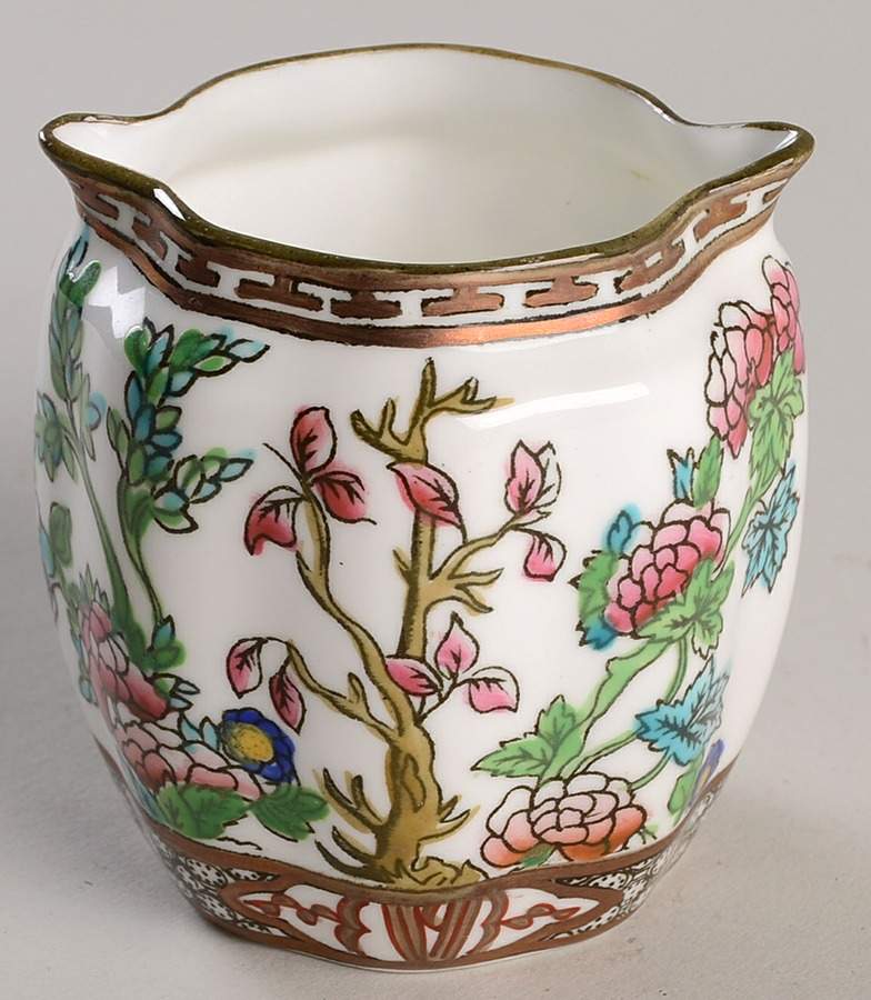 Indian Tree Multicolor (Scalloped, Older) Mini Creamer No Lid by Coalport-1