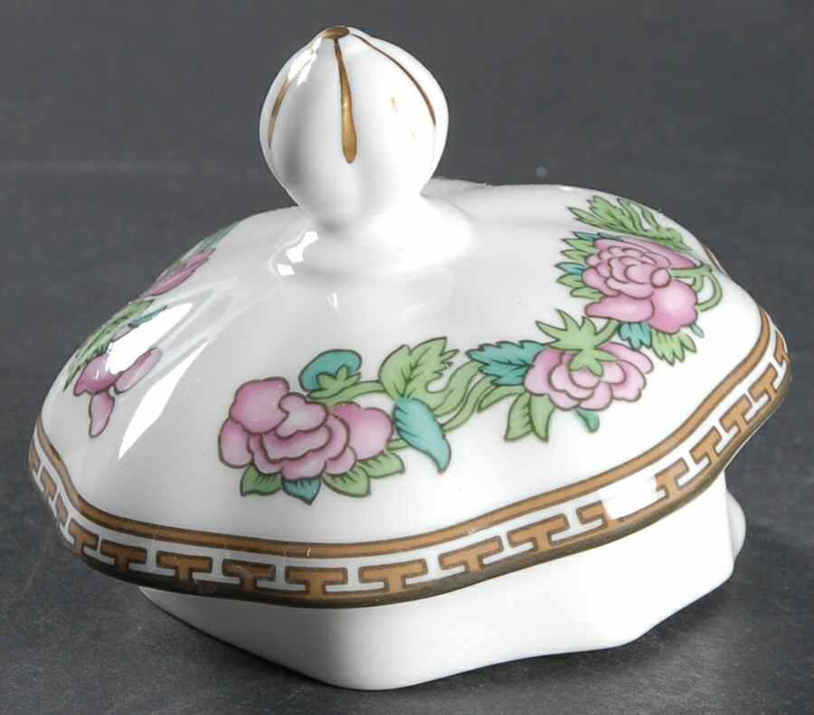 Indian Tree Multicolor (Scalloped, Older) Lid for Coffee Pot by Coalport-1