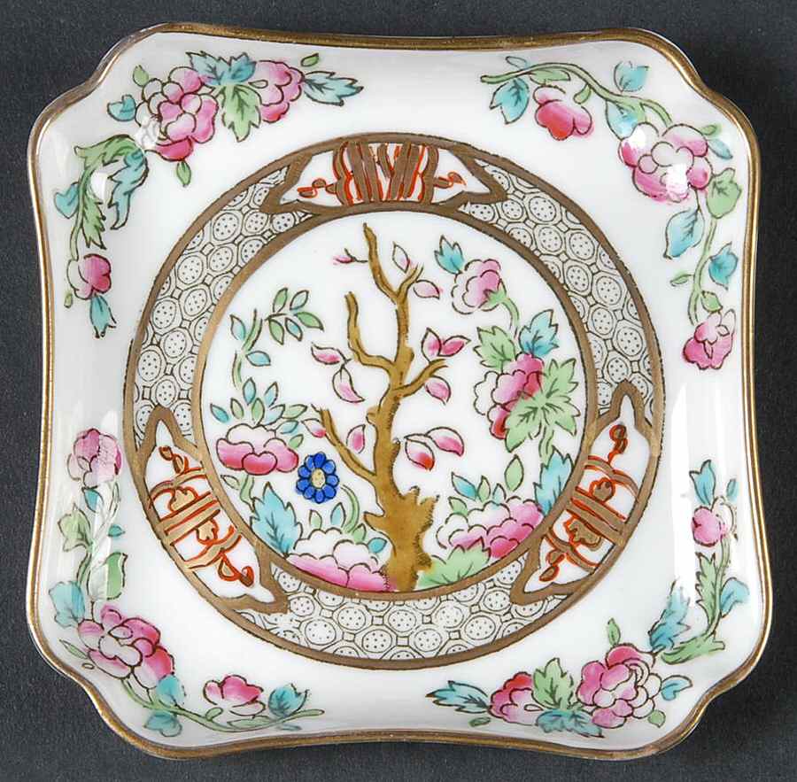 Indian Tree Multicolor (Scalloped, Older) 3" Ashtray by Coalport-1