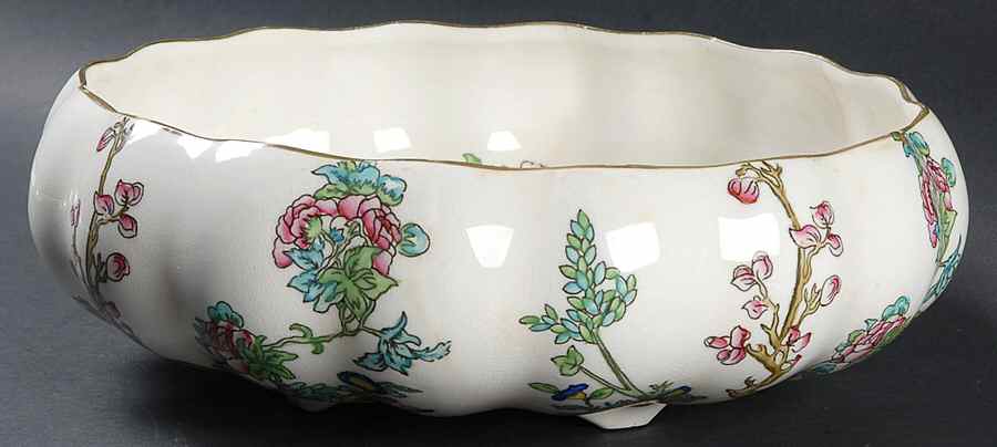 Indian Tree Multicolor (Scalloped, Older) 10" Gardenia Bowl by Coalport-1