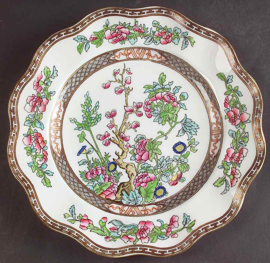 Indian Tree Multicolor (Scalloped, Older) Dinner Plate by Coalport-1