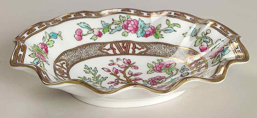Indian Tree Multicolor (Scalloped, Older) Bon Bon by Coalport-1