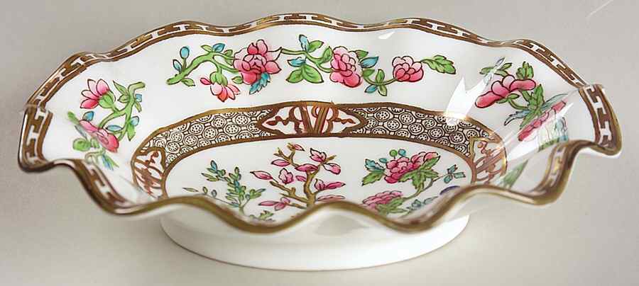 Indian Tree Multicolor (Scalloped, Older) Bon Bon by Coalport-1