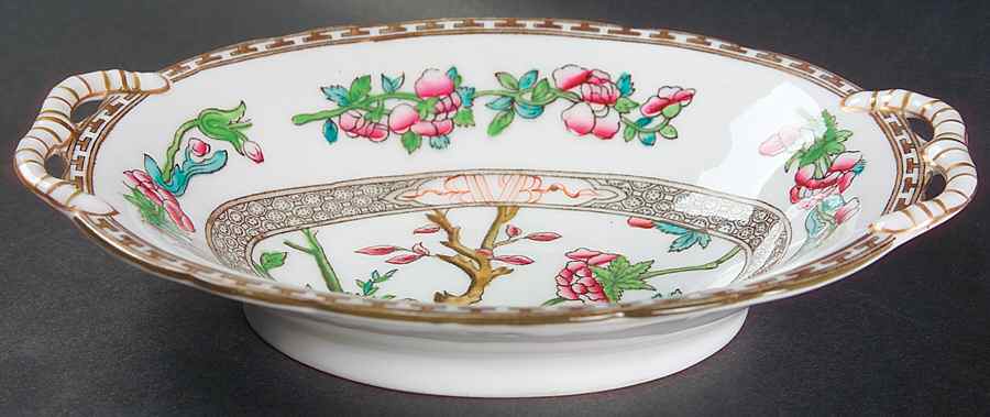Indian Tree Multicolor (Scalloped, Older) Relish by Coalport-1