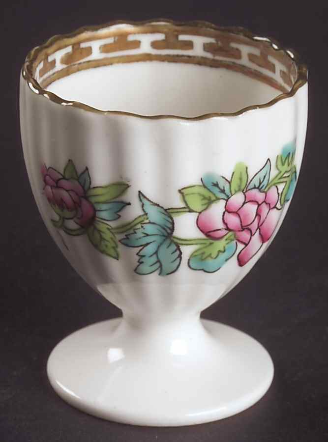 Indian Tree Multicolor (Scalloped, Older) Single Egg Cup by Coalport-1